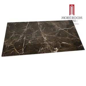 Customized Chinese Marble Tile Dark Emperador Thin Thickness