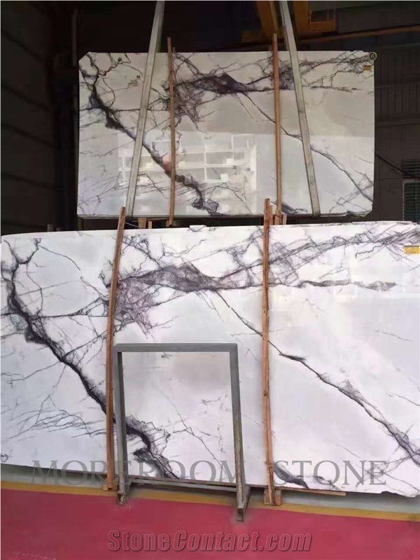Milas Lilac Marble for Bath Design, Interior Floor and Wall Decoration
