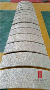 Natural Marble Round Hollow Marble Column