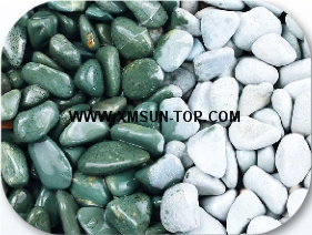 Blue River Stone&Pebbles with Different Size(Machine Cutting)/Blue Pebbles/Round Pebbles/Pebble for Landscaping Decoration/Wall Cladding Pebble/Flooring Paving Pebble