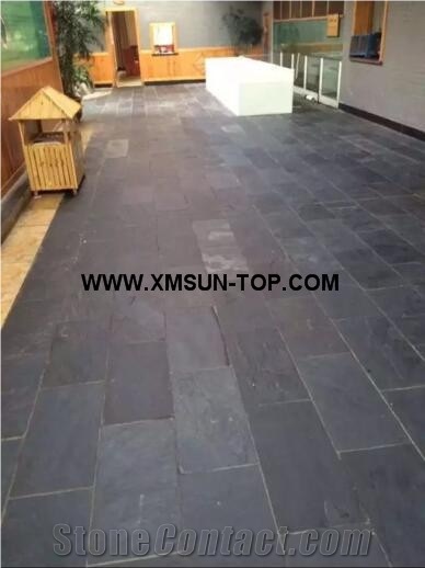 Chinese Black Slate Tile&Cut to Size/Chinablack Slate Floor Tiles/Dark Black Slate Wall Tiles/ Slate Stone Flooring&Floor Covering/Slate Wall Covering&Wall Cladding/Slate Pavers&Panel