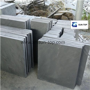 Chinese Light Black Slate Tile&Cut to Size/China Black Slate Floor Tiles/Black Slate Wall Tiles/ Slate Stone Flooring&Floor Covering/Slate Stone Covering/Slate Square Pavers&Panel/Exterior Decoration