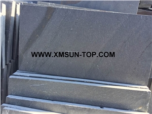 Chinese Light Black Slate Tile&Cut to Size/China Black Slate Floor Tiles/Slate Stone Flooring&Floor Covering/Slate Stone Covering/Slate Rectangle Pavers&Panel/Exterior Decoration