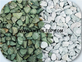 Green River Stone&Pebbles with Different Size(Machine Cutting)/Green Pebbles/Round Pebbles/Pebble for Landscaping Decoration/Wall Cladding Pebble/Flooring Paving Pebble