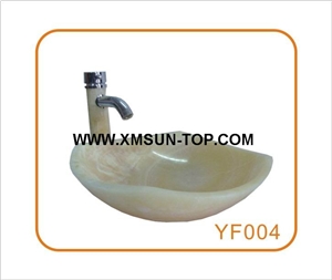 Light Beige Onyx Kitchen Sinks&Basins/Beige Onyx Stone Bathroom Sinks&Basin/Irregular Sinks&Basins/Natural Stone Basins&Sinks/Wash Basins/Home Decoration/Wash Bowls/Onyx Sink&Basin for Hotel