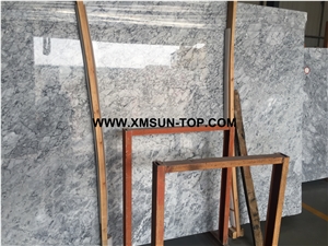 Polished Prague Grey Marble Slabs&Tile&Customized/China Grey Marble Panel for Floor Covering&Wall Cladding/Interior Decoration/Chinese Grey Marble for Hotel&Mall Hall/Popular&Hot Sale Marble/A Grade