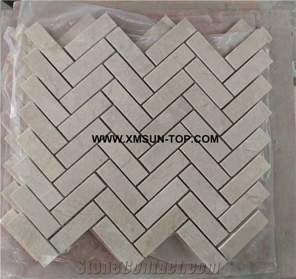 Various Basketweave Stone Mosaic/Decorative Mosaic Tile/Linear Strips Stone Mosaic/Wall Mosaic/Floor Mosaic/Interior Decoration/Customized Mosaic Tile/Mosaic Tile for Bathroom&Kitchen&Hotel Decoration
