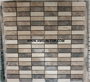 Various Linear Strips Mosaic/Decorative Mosaic/Stone Mosaic/Wall Mosaic/Floor Mosaic/Interior Decoration/Customized Mosaic Tile/Mosaic Tile for Bathroom&Kitchen&Hotel Decoration