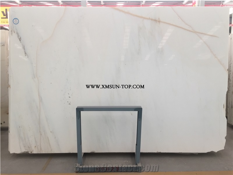 White Onyx with Light Gold Veins Slabs/Onyx Stone Flooring/Onyx Covering/Onyx for Wall Covering&Wall Cladding/Onyx for Floor Covering/Interior Decoration/Luxury Stone/Onyx with Patterns