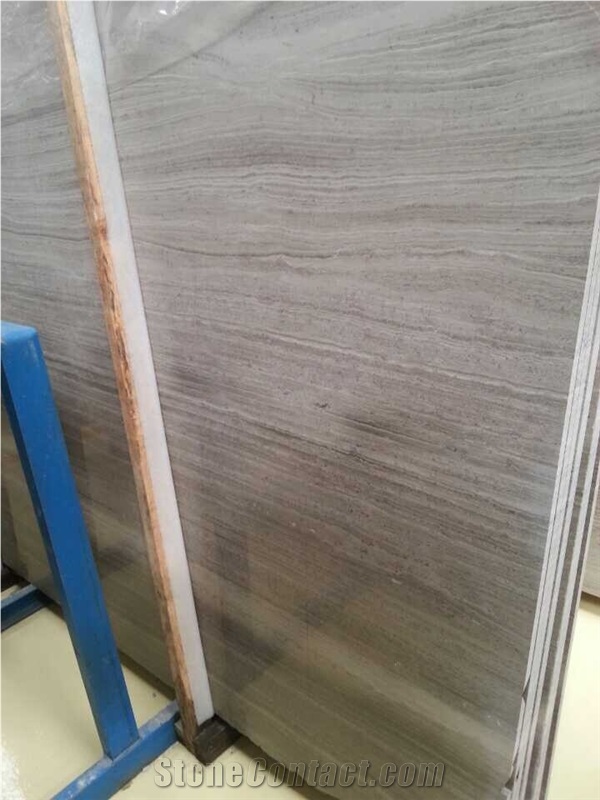 China Popular Light Wood Grain Grey Marble Veined,Grey Wood Grain Slab,Grey Wooden Grain Marble Tiles/Slabs,Natural Building Stone Flooring/Feature Wall,Interior Paving,Cladding,Decoration/Quarry