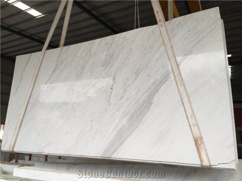Popular Marble Stone,Ariston Pure White Marble Polished Slabs,Tiles Floor Wall Covering, Skirting, Natural Building Stone for Indoor Interior Decoration, Manufacturer Supply for Hotels, Shopping Mall