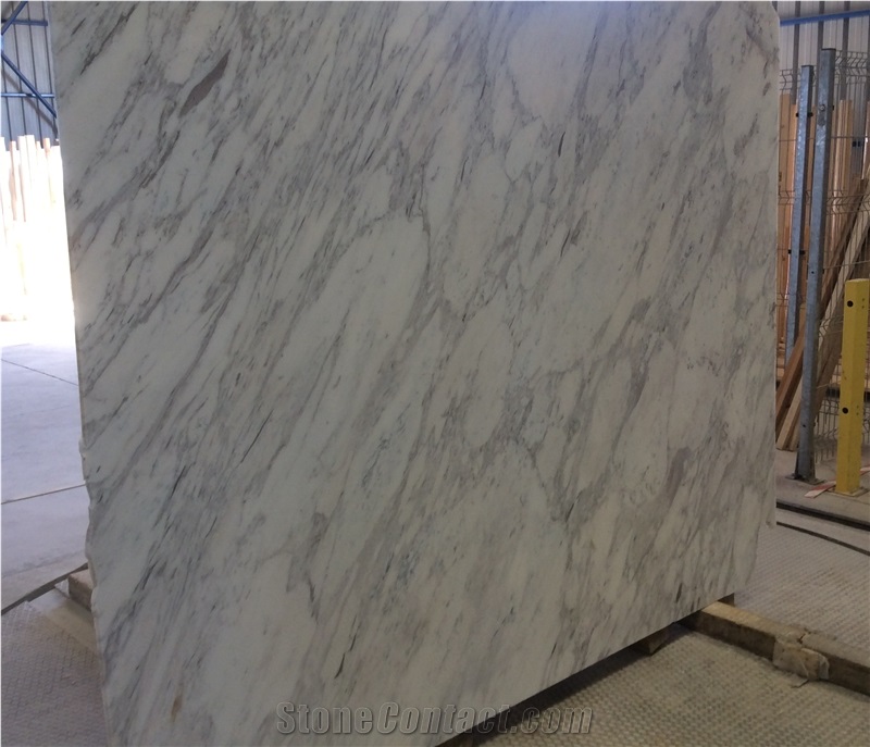 Volakas White Marble Slabs From Greece - StoneContact.com