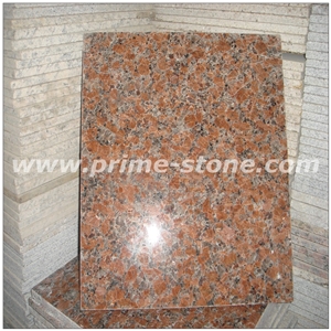 G562 Granit Tiles, G562 Pavers, Maple Red Granite, China Granite Floor Tiles