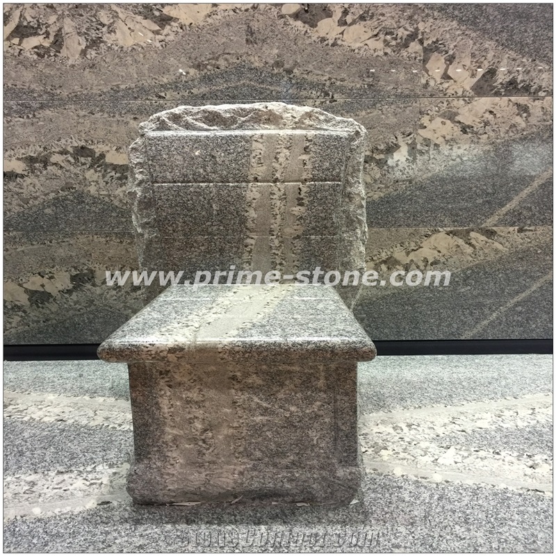 Granite Stone Bench, Stone Bench for Interior & Exterior, Granite Stone Bench Chair