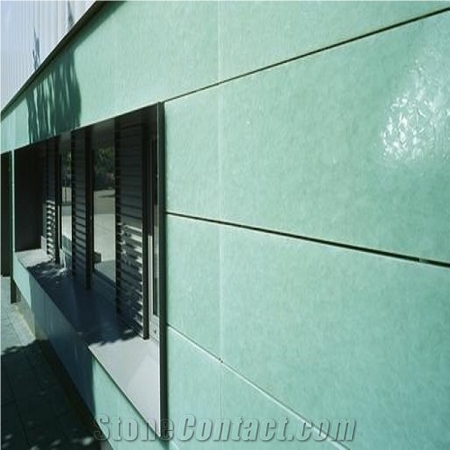 Techno Glass/Decorative Mixed Laminated Glass Jade Glass Tile for Wall