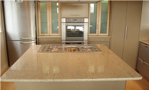 Raw Silk Pink Granite Kitchen Countertops