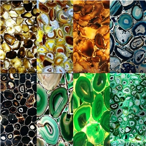 Best Price Colorful Blue Agate Semiprecious Stone Slabs&Tiles/Gemstone for Wall Covering&Flooring/Agate Semi Precious Stone Panels/Interior Decoration/Luxury Red Semi-Precious Stone