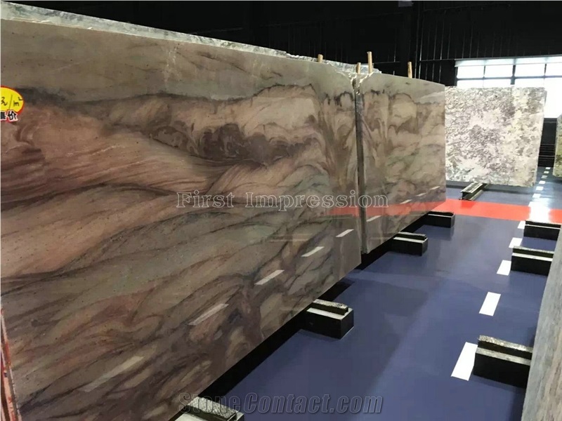 Brizal Red Colinas Quartzite Tiles & Slabs/Red Polished Quartzite Floor Tiles&Wall Tiles/Luxury Red Quartzite Big Slabs/Popular Natural Quartzite/Colorful Natural Granite Stone