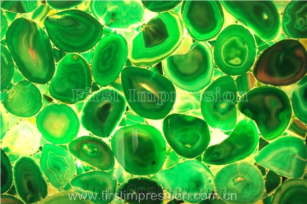 Cheap Green Agate Semiprecious Stone Slab/Luxury Dark Green Semi-Precious Stone/Semi Precious Stone Slab for Wall Cladding&Flooring/Semi-Precious Stone Panel/Interior Decoration