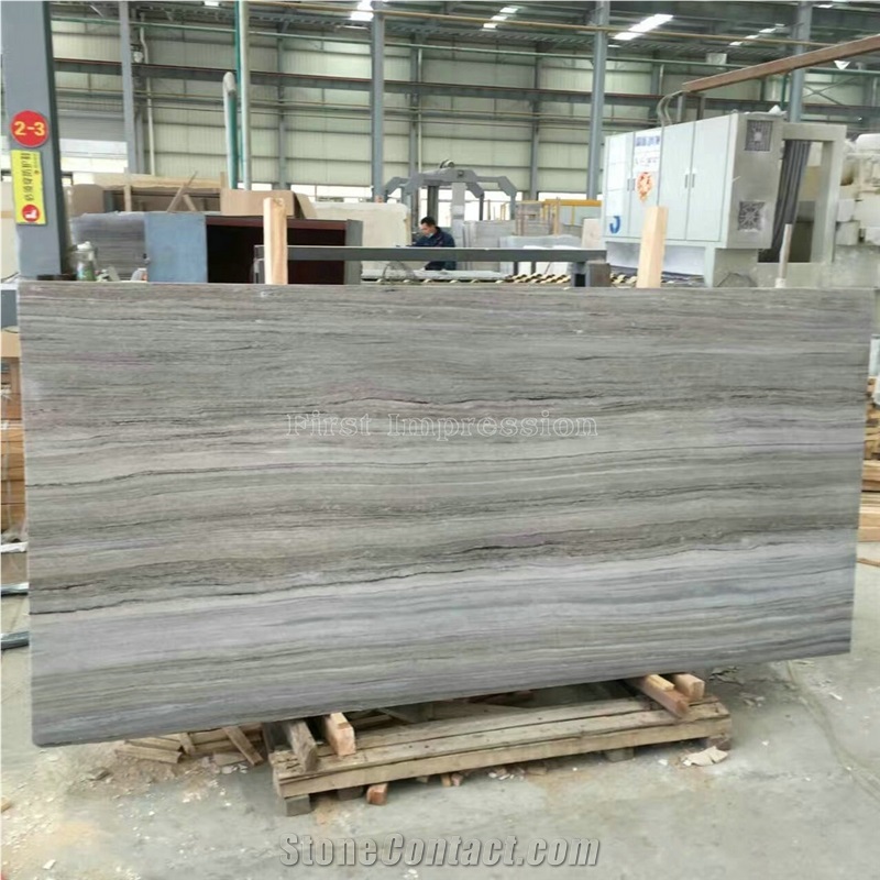 China Crystal Wooden Marble Tiles & Slabs/Wooden Crystal Marble/Crystal White Wood Marble/White Crystal Wood Vein Marble/Polished China White Marble Tiles for Floor&Wall Covering Tiles