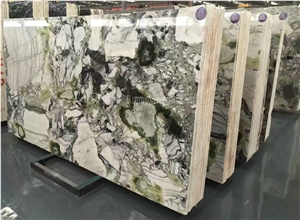 Chinese Luxury White Beauty Marble/Green Marble Tiles & Slabs/Ice Connect Marble/Ice Green/China Green Marble/China Green Marble Slabs& Tiles/Floor Marble/Wall Marble