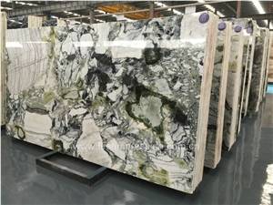 Cool White Beauty Green Marble/Ice Connect Marble Block/Ice Green/China Green Marble/Green Marble Blocks/Nice Blocks/Ice Green Marble Block