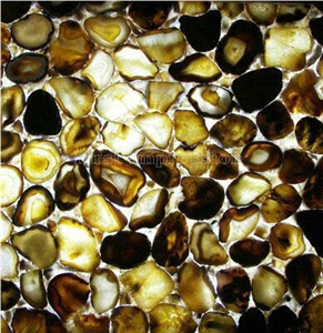 High Quality & Best Price Semiprecious Stone Big Slabs/Colorful Agate Semiprecious Stone Slabs & Tiles/Gemstone Tiles/Semi Precious Stone Wall Covering Tiles&Floor Covering Building Tiles