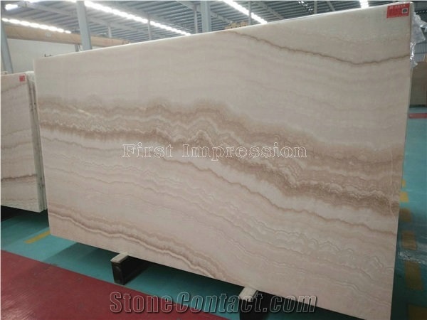 High Quality & Best Price White Onyx Slabs&Tiles/Straight Grained White Onyx/Book Match/White Onyx/Suitable for the Project/Floor&Wall Decoration