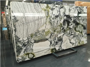 High Quality Connect Marble Blocks/Ice Green Marble Slabs/Green Marble/Tv Background Stone/Chair Decoration Stone/Cold Jade/Primavera Marble