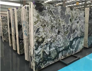 Hot Sale Best Price Ice Green Marble Tiles & Slabs/Ice Connect Marble/White Beauty/Ice Green/China Green Marble/Green Marble Slabs& Tiles/Floor Marble/Wall Marble