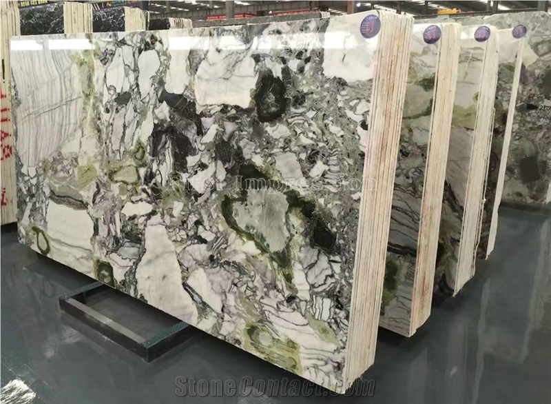 Ice Green Marble Tiles & Slabs/Ice Connect Marble/White Beauty/Ice Green/China Green Marble/Green Marble Slabs& Tiles/Floor Marble/Wall Marble