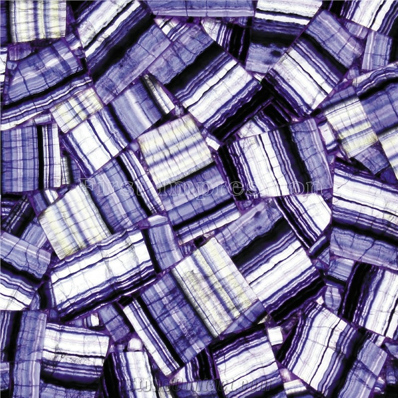 New Polished Purple Fluorite Gemstone/Semiprecious Stone Tiles & Slabs/Beautiful Decorative Semiprecious Stone/Gemstone Big Stone/Translucent Violet Fluorite Onyx Slab/Semiprecious Stone