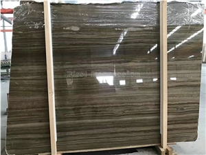 New Polished Seattle Grey Wooden Grain Marble Tiles&Slabs/Guizhou Wooden Grain/Grey Wooden Marble/White Serpeggiante/China Serpeggiante Marble/Silk Georgette Marble/Athen Grey Marble