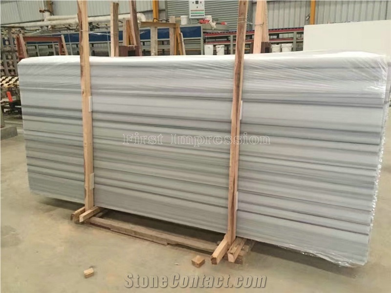 Polished Marmara White Marble Slabs & Tiles/Straight Grain White Marble/Marmara Equator Marble Big Slabs/High Quality & Best Price White Marble for Wall & Floor Covering Tiles
