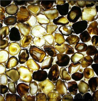 Popular Semiprecious Stone Big Slabs/Colorful Agate Semiprecious Stone Slabs & Tiles/Gemstone Tiles/Semi Precious Stone Wall Covering Tiles&Floor Covering Building Tiles