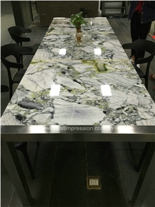 White Beauty Luxury Green Marble Tiles&Slabs/Ice Connect Marble/White Beauty/Ice Green/China Green Marble/Green Marble Slabs& Tiles/Floor Marble/Wall Marble Tiles/High Quality&Best Price Green Marble