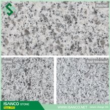 White Granite G303 Granite Flamed Anti Slip Surface Processsing Floor Tiles Solid Dencity Sesame White Granite Stone Floor Covering Natural Granite Cut-To-Size Calibrated Top Quality Direct Manucture