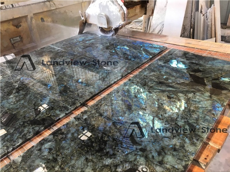 Labradorite Blue Granite Tiles