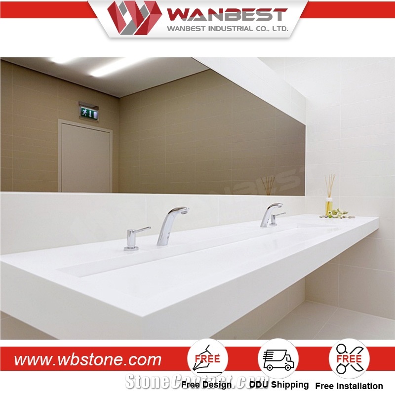 New Wall Mount Delicate Ceramic Small Solid Surface Corner Wash Basin