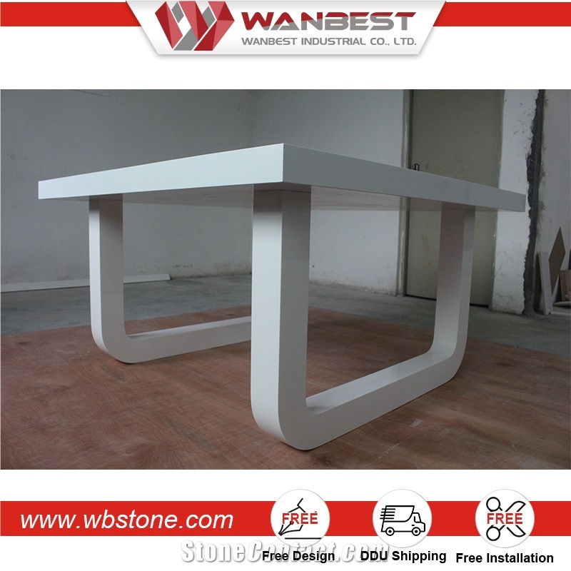 Shenzhen Wanbest Furniture Stone Cutting and Polishing Dining Table