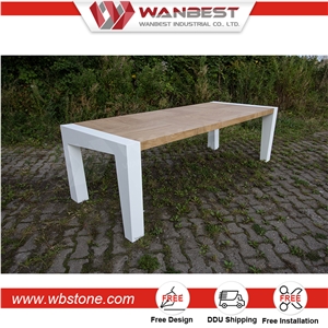 Square Dinner Table Modern Design Good Looking for Sale
