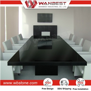 Stone Conference Table Furniture Power Outlet Online