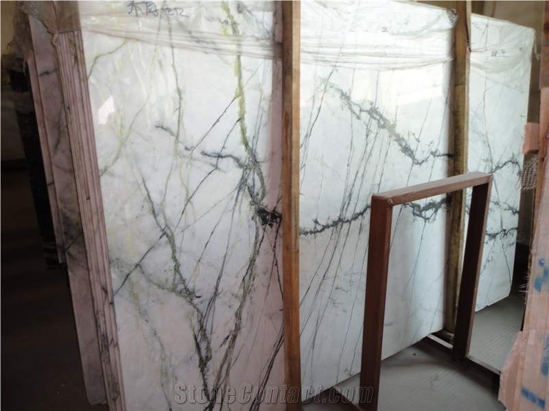 Picasso White Marble Tiles,Picasso White Marble Slab