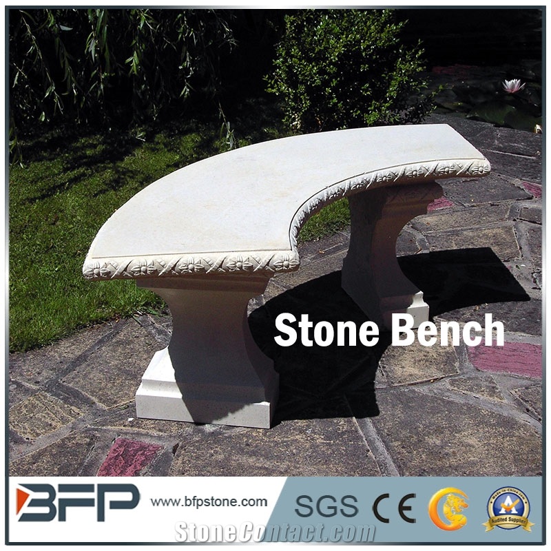 G654 Bench Chair, Granite & Stone Benches, G654 Black Granite Benches