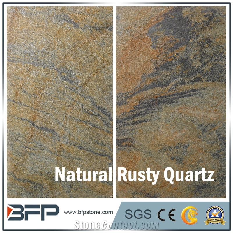High Quality Natural Rusty Quartzite