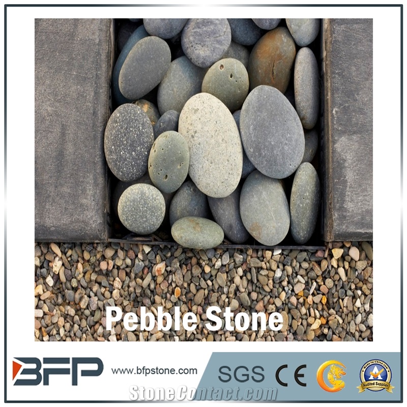 Mixed Colour Pebblestone,Riverstone for Landscaping