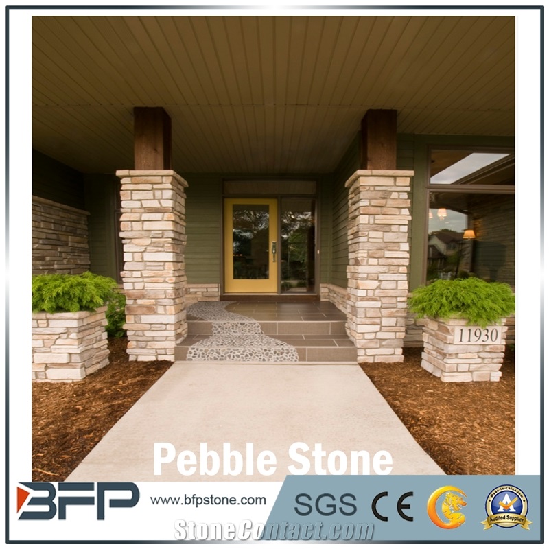 Mixed Natural Polishing Landscaping Pebble Stone