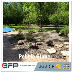 Nature Polished Mix Color Pebble Decorative Stone