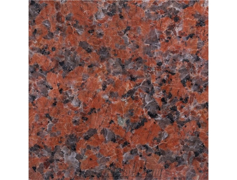 Oph07 Red Granite Slabs Supplied from China