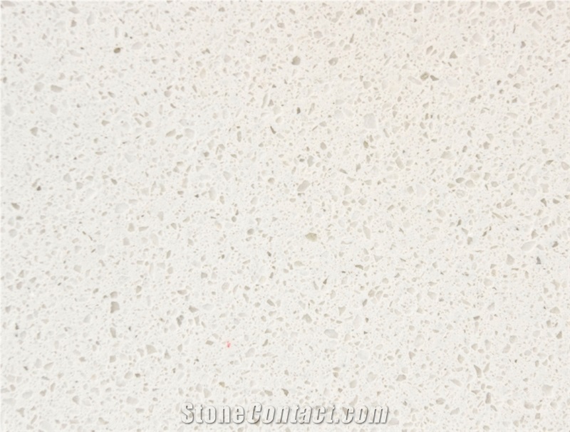Opw019 China Quartz Stone Slabs-White